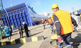 JAV karinė technika Klaipėdoje