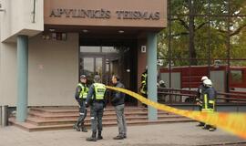 Sprogmuo prie Klaipėdos apylinkės teismo