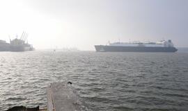 Bandomasis SGD dujų krovinys - jau Klaipėdoje