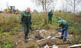 Benamių bakūžėms Pievų gatvėje - galas