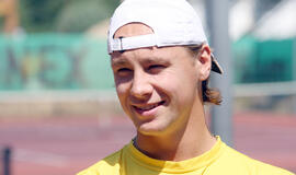 Tenisininkas Ričardas Berankis pasaulio reitinge - 116-as, o Laurynas Grigelis - 258-as