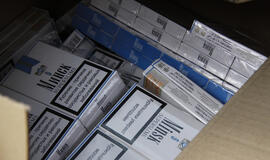 Kontrabandininkas įkliuvo su 40 tūkst. litų vertės cigarečių kroviniu