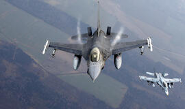 NATO naikintuvai dėl Rusijos veiksmų praėjusią savaitę kilo į orą 4 kartus