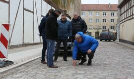 Baigta rekonstruoti Daržų gatvė