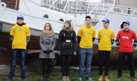 Klaipėdos irklavimo basėje - krikštynos