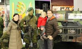 Karinės technikos pristatymas "Akropolyje"