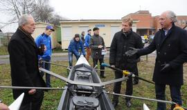 Klaipėdos irklavimo basėje - krikštynos