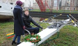 Klaipėdos irklavimo basėje - krikštynos