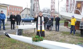 Klaipėdos irklavimo basėje - krikštynos