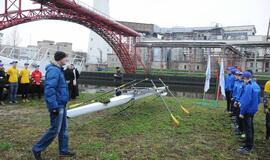 Klaipėdos irklavimo basėje - krikštynos