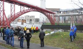 Klaipėdos irklavimo basėje - krikštynos