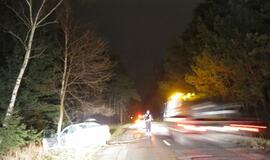 Girtas vairuotojas sudaužė automobilį ir kiaušinius