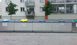 Ragina naudotis požeminėmis konteinerių aikštelėmis