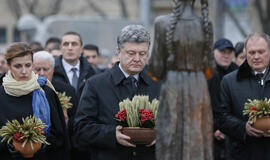 Ukraina pagerbė Didžiojo bado aukų atminimą