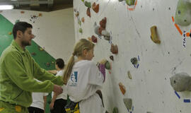 Klaipėdiečiai kopė siena vardan vilties