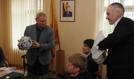 Meras pasveikino "Atlantą"