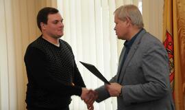 Meras pasveikino "Atlantą"