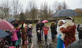 Eglučių miesto kiemuose puošimas