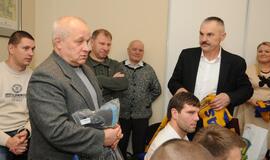 Meras pasveikino "Atlantą"