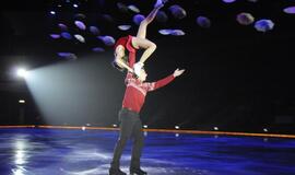 "Liepsnojantis ledas" Klaipėdoje