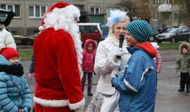 Eglučių miesto kiemuose puošimas