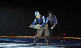 "Liepsnojantis ledas" Klaipėdoje