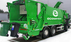 Atliekoms tvarkyti - modernus šiukšliavežis ir daugiau konteinerių