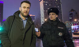 Dėl nusižengimo namų arešto sąlygoms buvo sulaikytas Aleksejus Navalnas