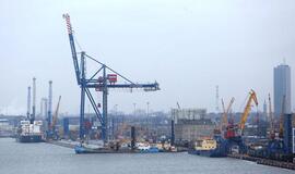 Klaipėdos uoste vis dar ribojama laivyba