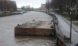 Audros padariniai Klaipėdoje