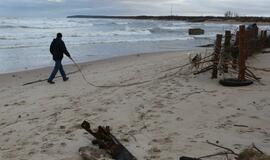 Paplūdimiai po uragano. Meras įvertina nuostolius