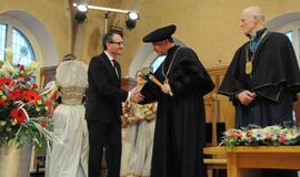 Inauguruotas Klaipėdos universiteto rektorius