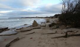 Paplūdimiai po uragano. Meras įvertina nuostolius