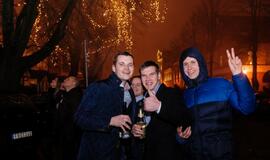 Naujųjų metų sutikimas Teatro aikštėje