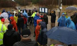 Lietus neatbaidė paplūdimius tvarkiusių savanorių