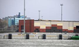 Audros padariniai Klaipėdoje