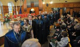 Inauguruotas Klaipėdos universiteto rektorius