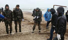 Lietus neatbaidė paplūdimius tvarkiusių savanorių