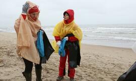 Lietus neatbaidė paplūdimius tvarkiusių savanorių