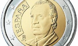 Skirtingų šalių eurų monetos