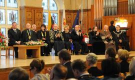 Inauguruotas Klaipėdos universiteto rektorius