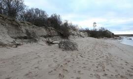 Paplūdimiai po uragano. Meras įvertina nuostolius