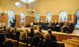 Inauguruotas Klaipėdos universiteto rektorius