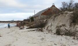 Paplūdimiai po uragano. Meras įvertina nuostolius