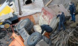 Kaliningrade sugriuvo tiltas, žuvo 4 žmonės