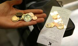 Pirmoji euro įvedimo Lietuvoje diena