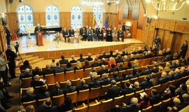 Inauguruotas Klaipėdos universiteto rektorius