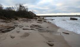 Paplūdimiai po uragano. Meras įvertina nuostolius