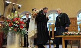 Inauguruotas Klaipėdos universiteto rektorius