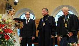 Inauguruotas Klaipėdos universiteto rektorius